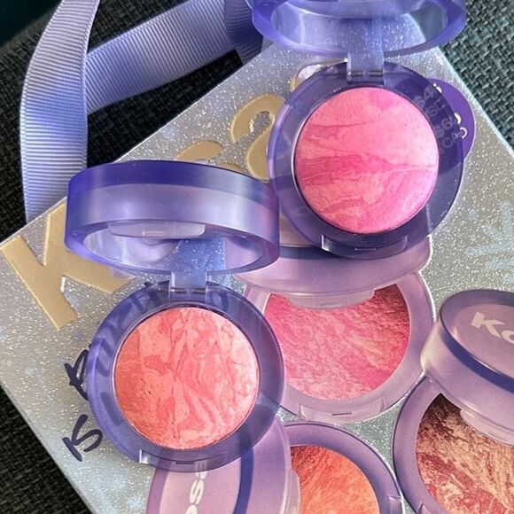 KOSAS LTD ED 2pc Blush Is Life Baked Radiant Blush Minis Butterflies & Blissed - Picture 11 of 11